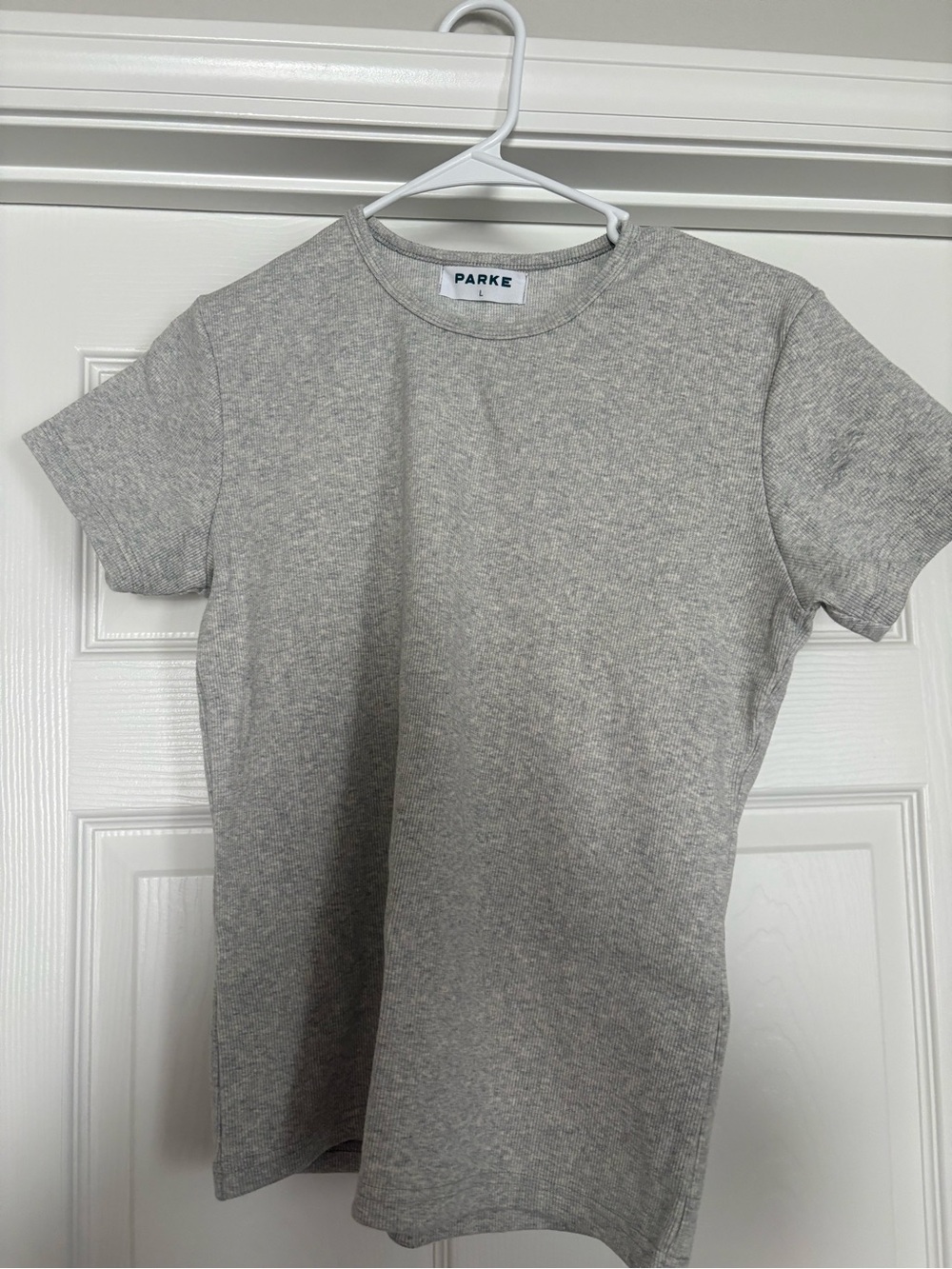 Parke Ribbed Short Sleeve T shirt
